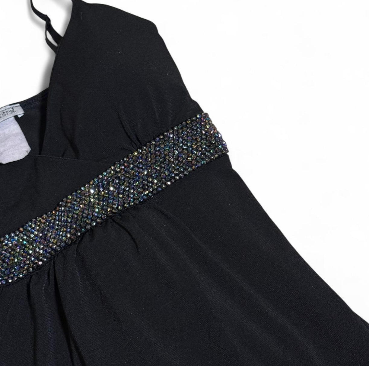 Vintage Y2K Beaded Empire Waist Cami