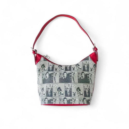 Rare Y2K Playboy Comic Print Shoulder Bag