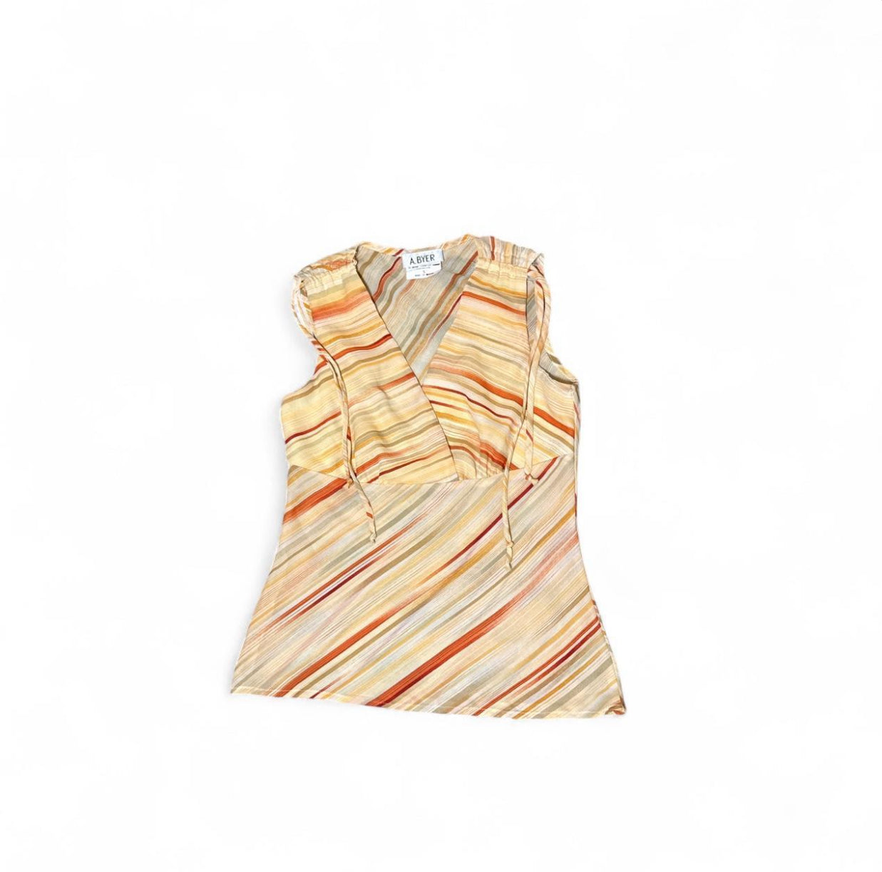The Positano Sunset Stripe Top