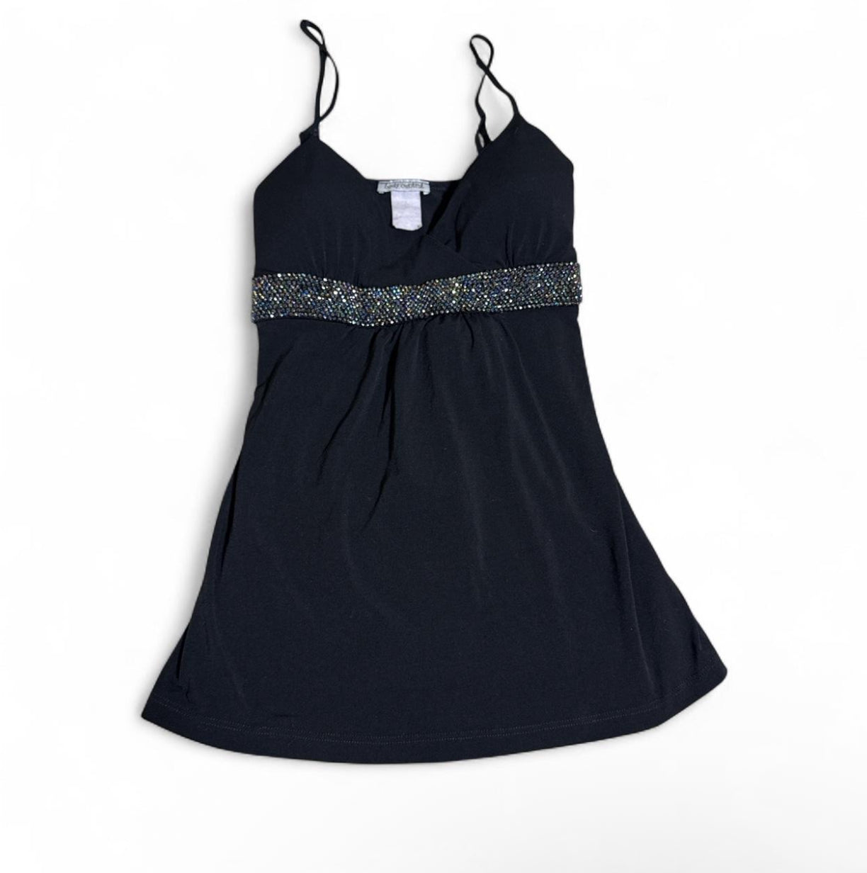 Vintage Y2K Beaded Empire Waist Cami