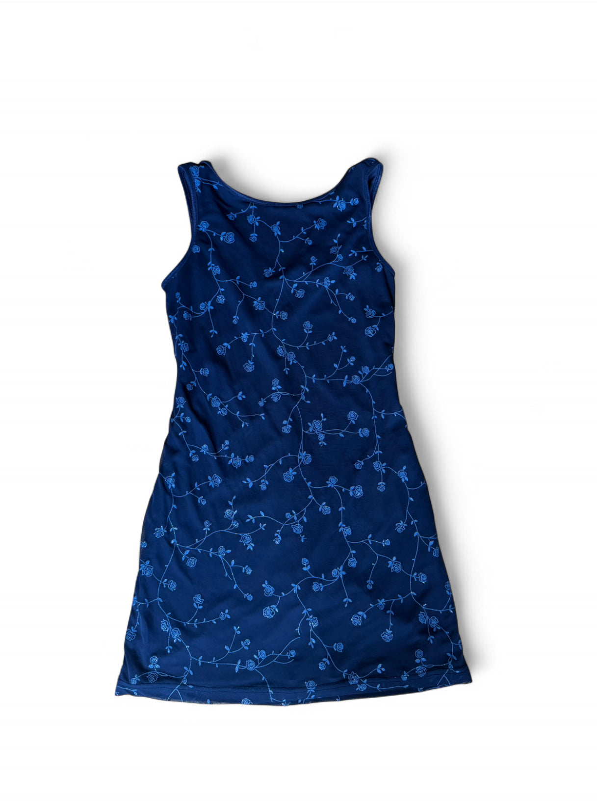 Vintage City Triangles Midnight Rose Mini Dress