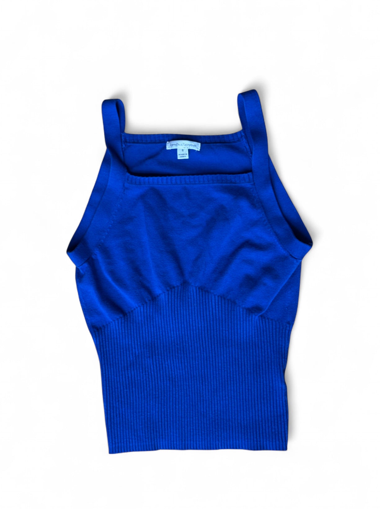 Cobalt Blue Knit Tank