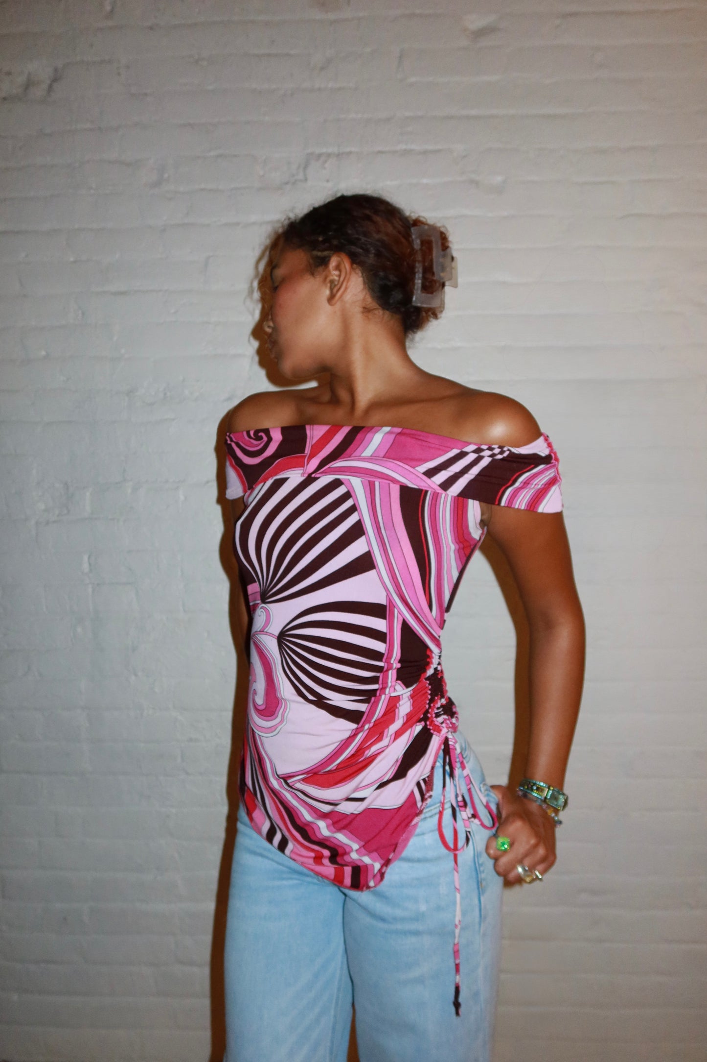 The Pink Psychedelia Rave Top