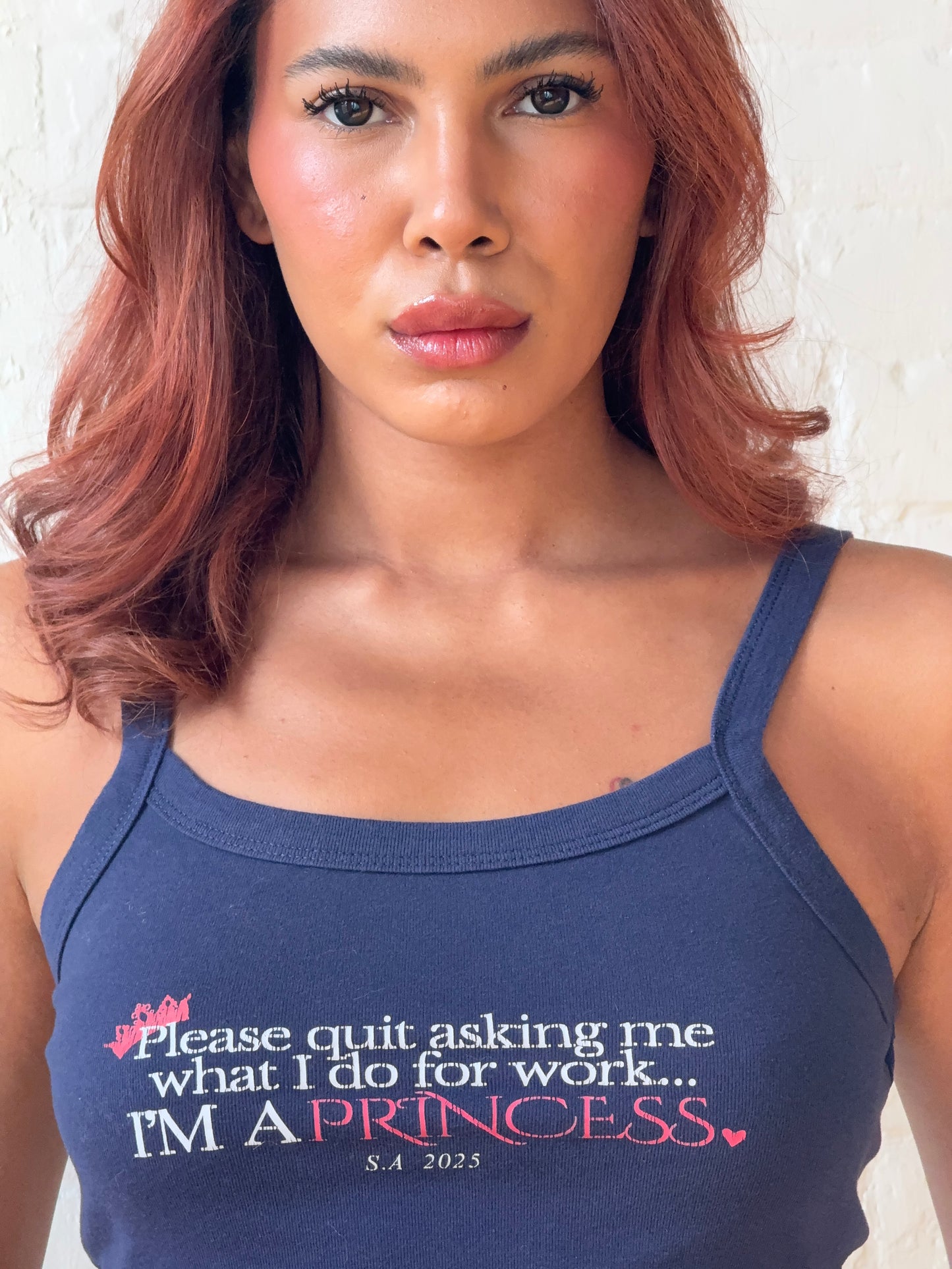 Y2K "I'm a Princess" Graphic Tank
