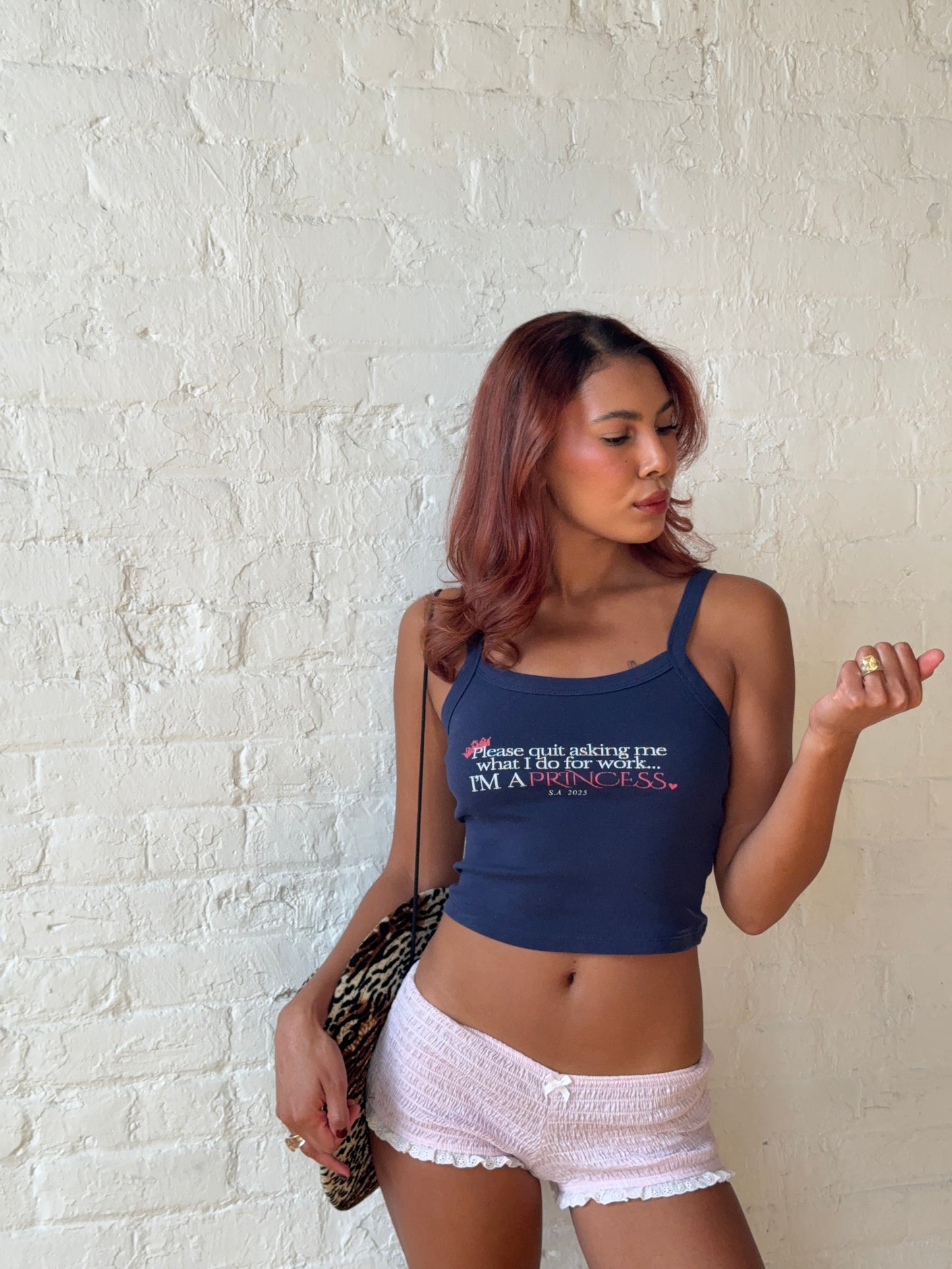 Y2K "I'm a Princess" Graphic Tank