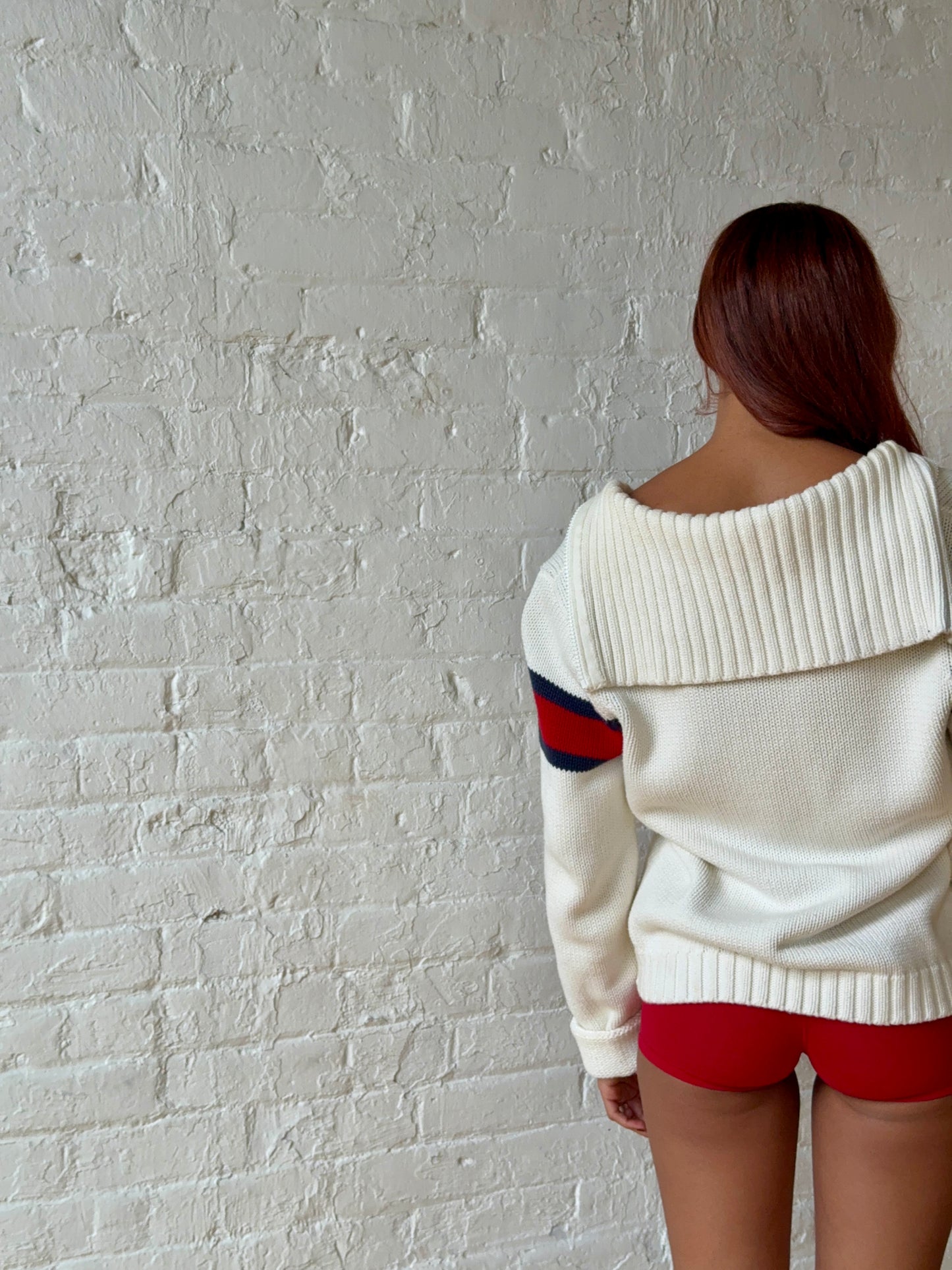 Vintage Tommy Hilfiger Zip Knit Sweater