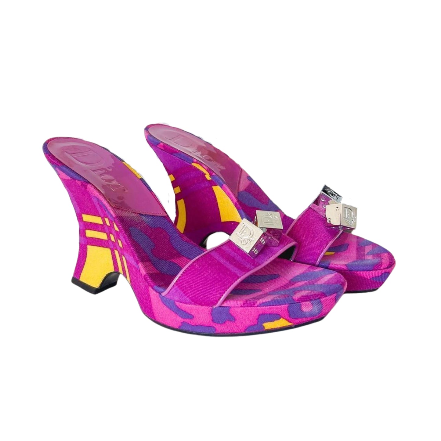 Vintage Christian Dior by John Galliano Platform Sandals